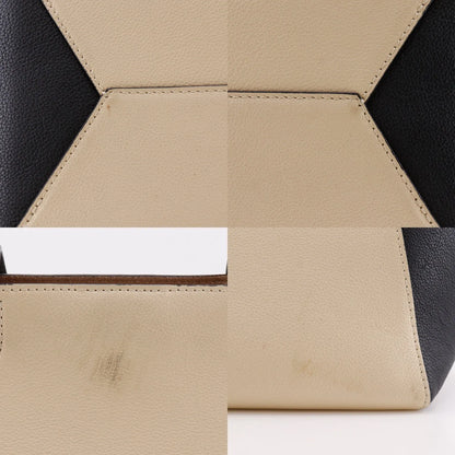 Louis Vuitton Lockme Cabas Leather, Beige, Leather, Tote Bag