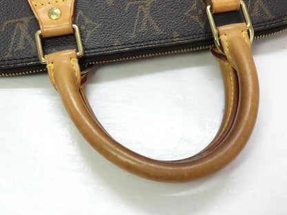 Louis Vuitton Vintage Alma Monogram Canvas, Brown, Canvas, Handbag