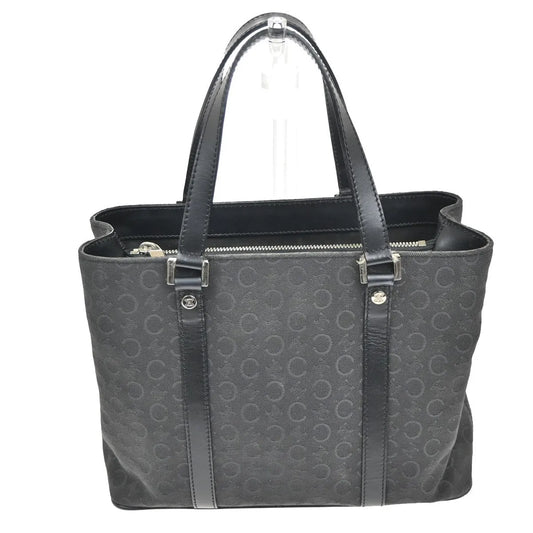 Celine Tote Canvas, Black, Canvas, Tote Bag