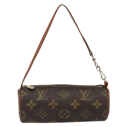 Louis Vuitton Pochette Papillon Monogram, Brown, Canvas, Clutch