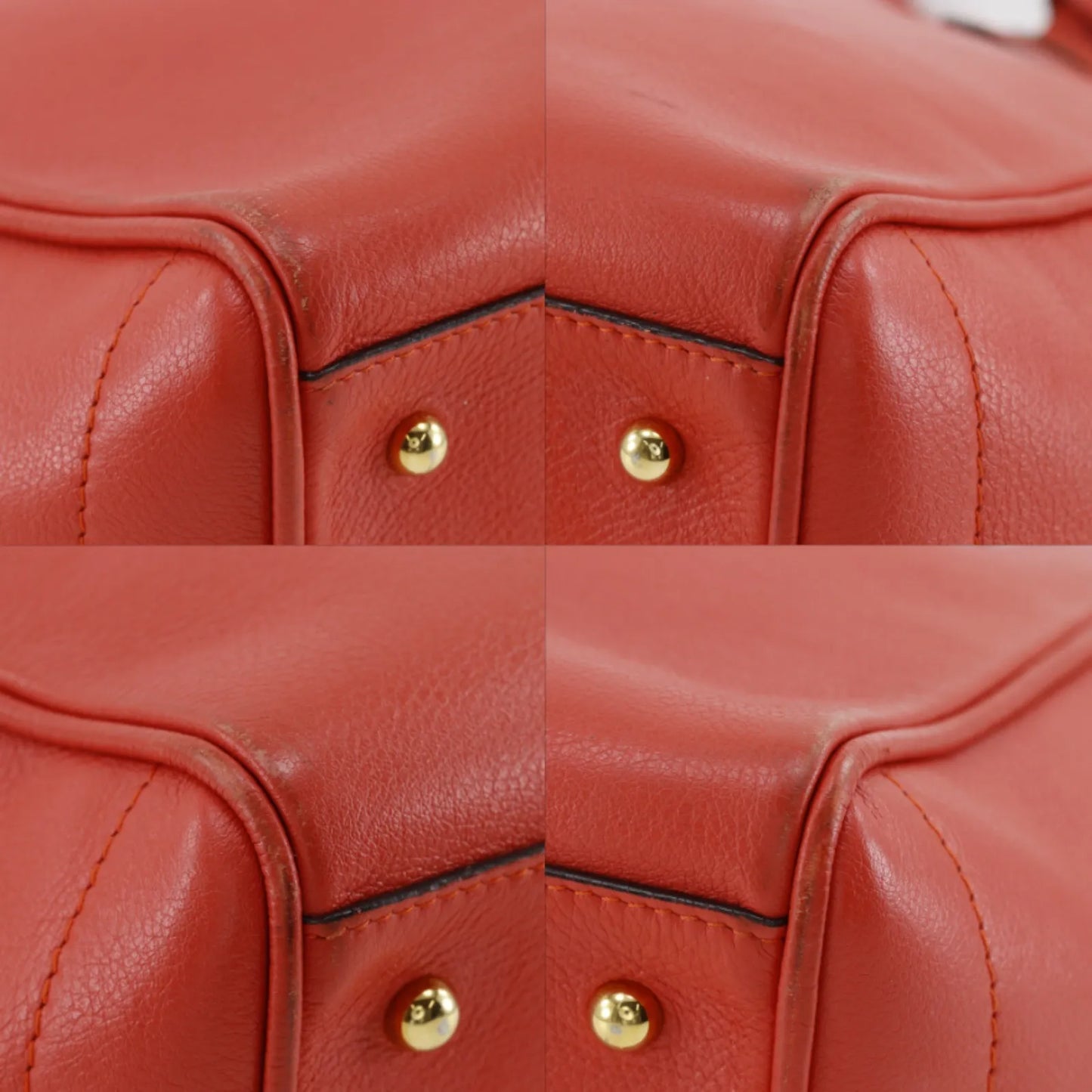 Loewe Heritage Tote Leather, Red, Leather, Tote Bag