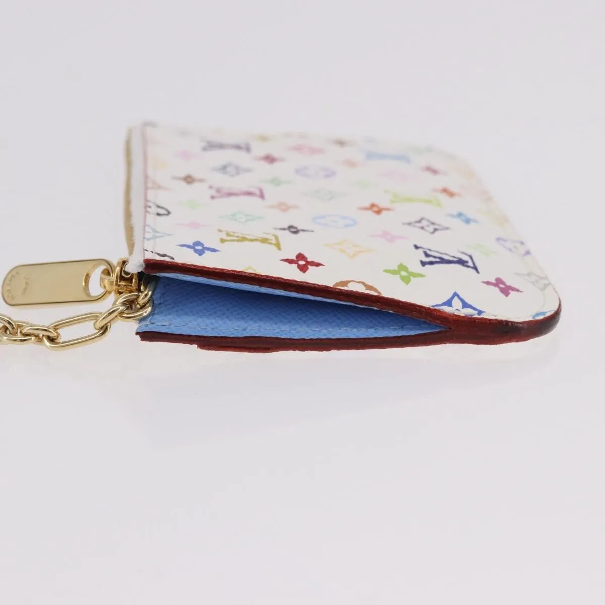 Louis Vuitton Pochette clés NM Monogram Multicolor Canvas, Multicolour, Canvas, Wallet