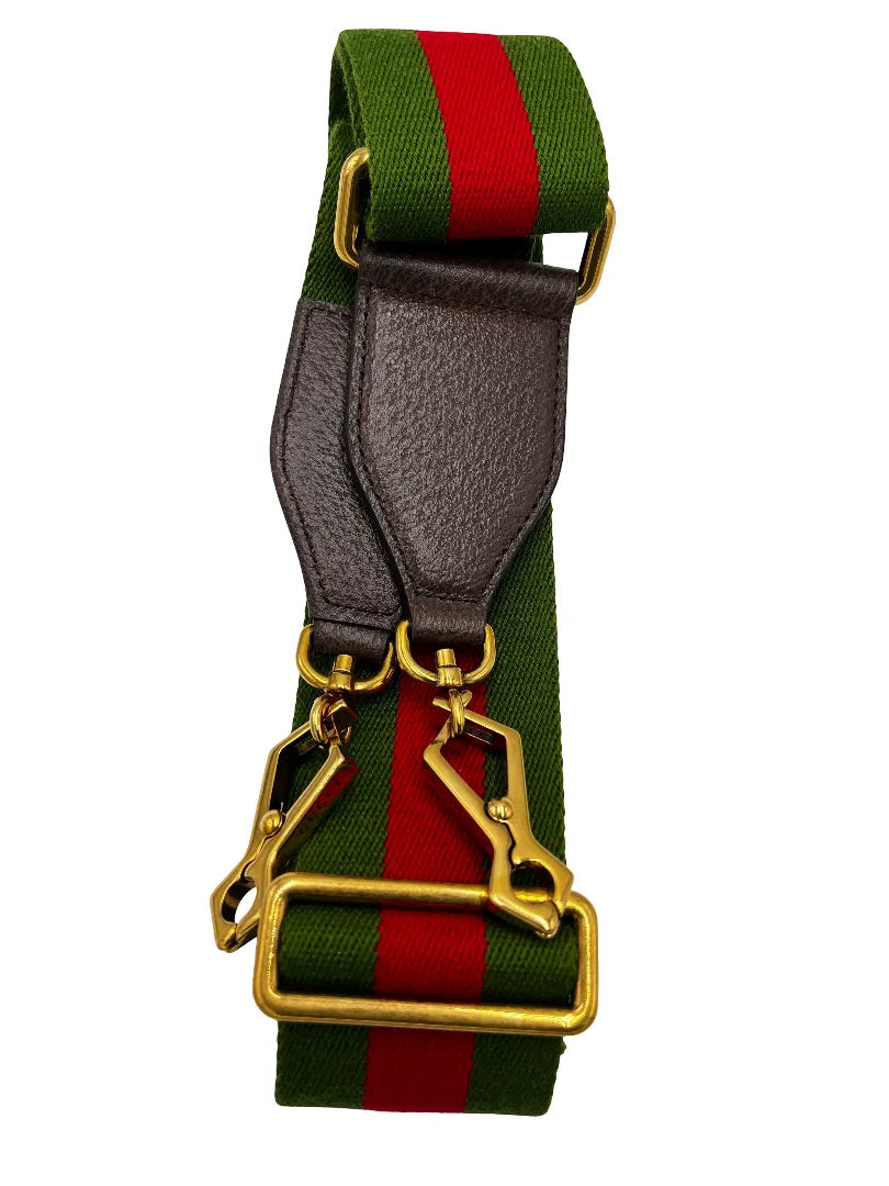 Gucci Web Shoulder Strap Canvas, Multicolour, Canvas, Straps