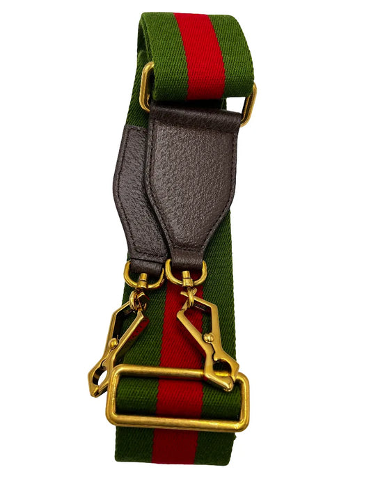 Gucci Web Shoulder Strap Canvas, Multicolour, Canvas, Straps
