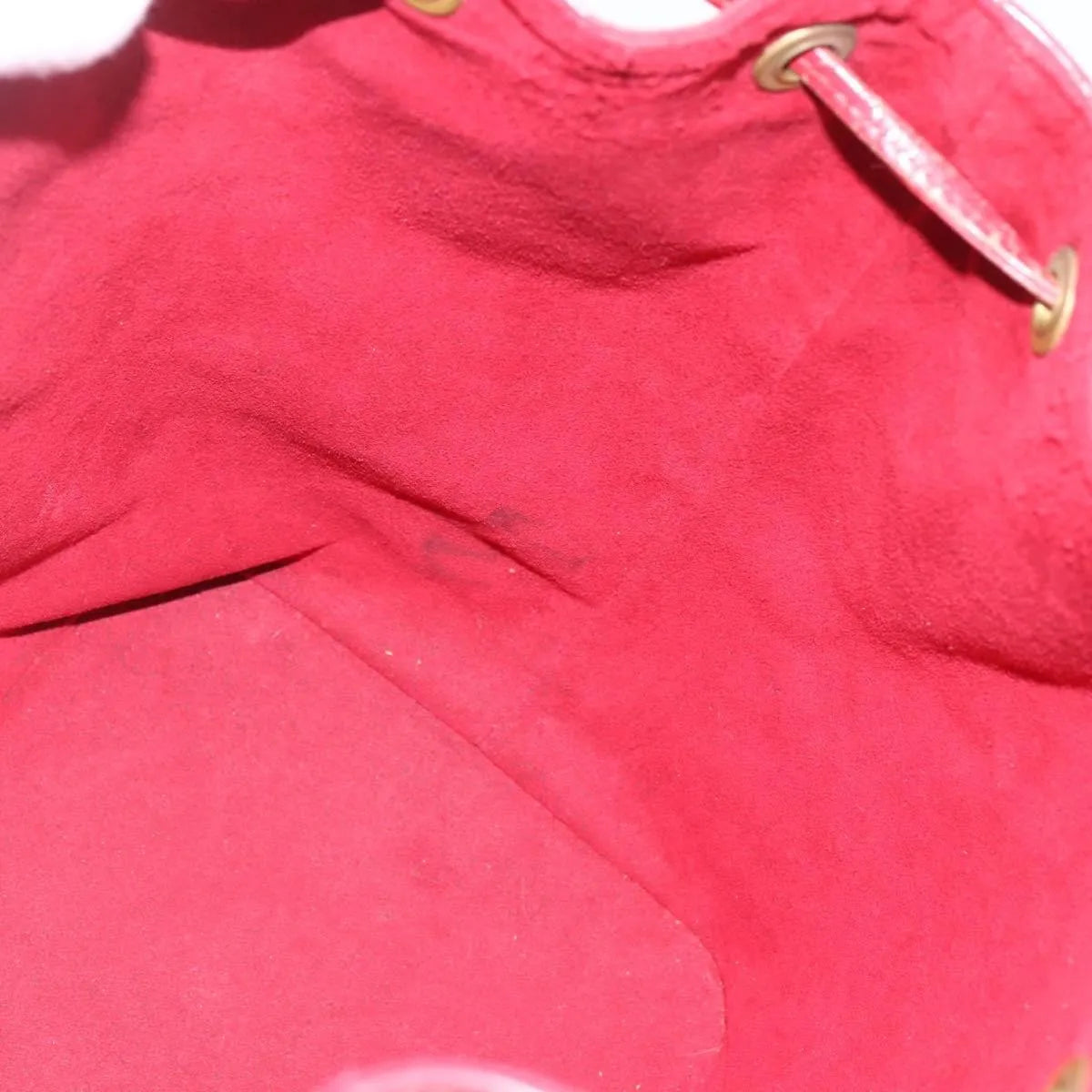 Louis Vuitton Petit Noe Epi Leather, Red, Leather, Shoulder Bag