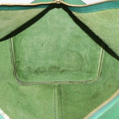 Louis Vuitton Keepall Epi Leather, Green, Leather, Travel Bag