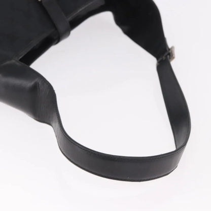 Gucci Vintage Jackie O Hobo Canvas and leather, Black, Canvas, Shoulder Bag