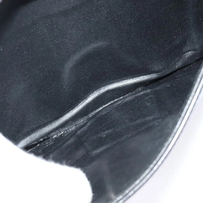 Celine Vintage Leather, Black, Leather, Shoulder Bag