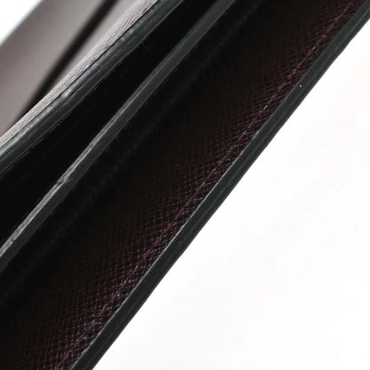 Louis Vuitton Serviette Moskova Taiga Leather, Purple, Leather, Briefcase