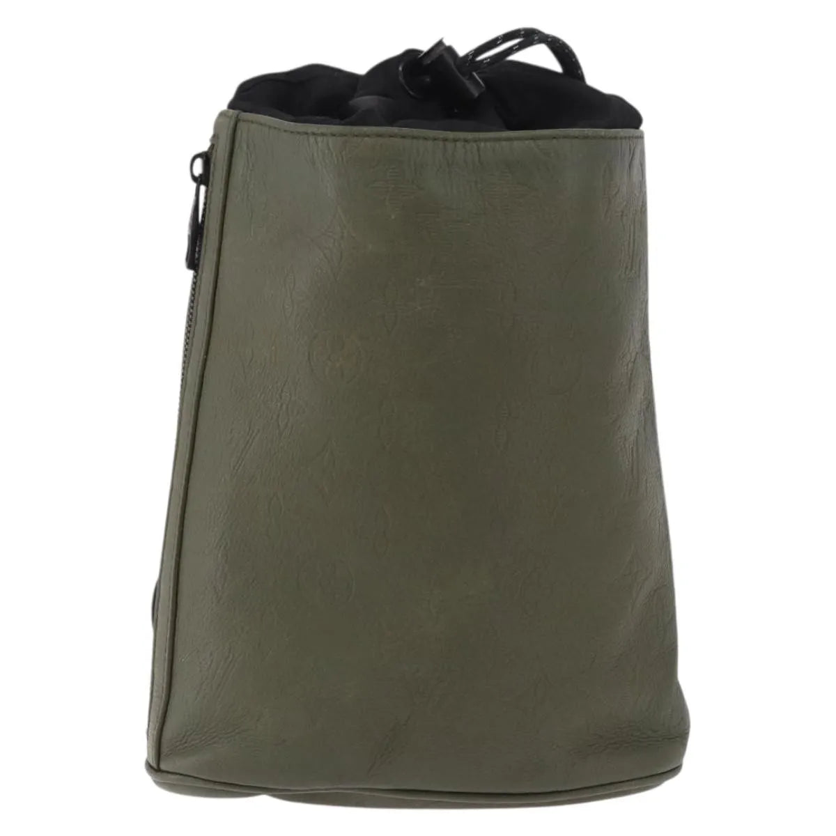 Louis Vuitton Chalk Sling Monogram Shadow Leather, Green, Canvas, Shoulder Bag