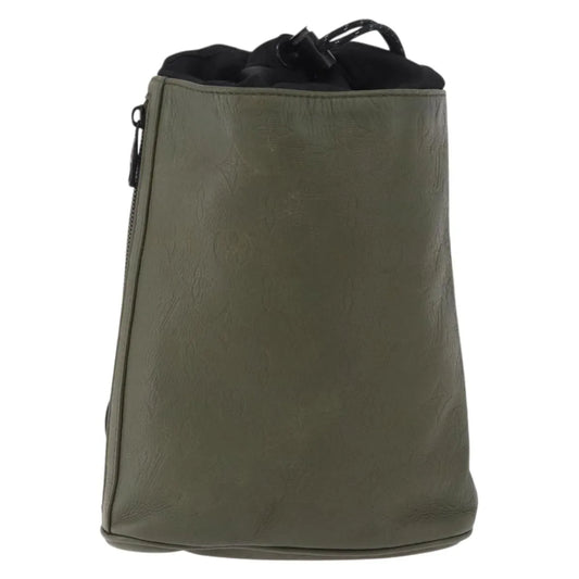 Louis Vuitton Chalk Sling Monogram Shadow Leather, Green, Canvas, Shoulder Bag