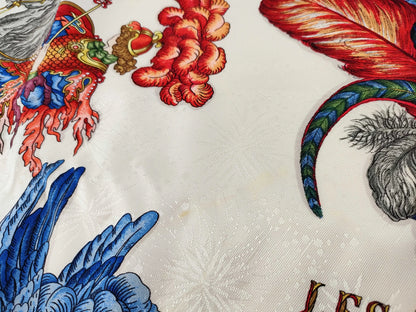 Hermes Carré 90 Silk multicolor, Multicolour, Silk, Scarf
