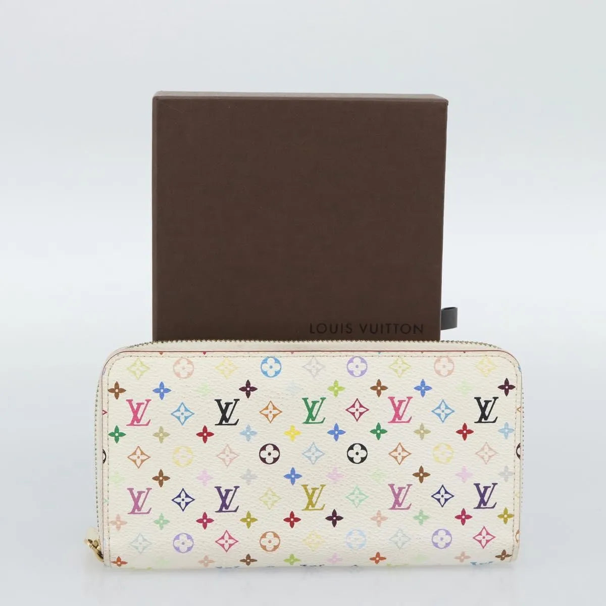 Louis Vuitton Zippy Wallet NM Monogram Multicolor Canvas, Multicolour, Canvas, Wallet