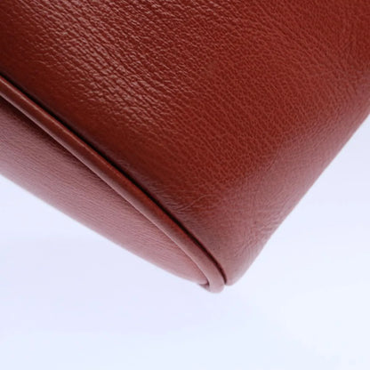 Loewe Vintage Velazquez Top Handle Leather, Orange, Leather, Handbag