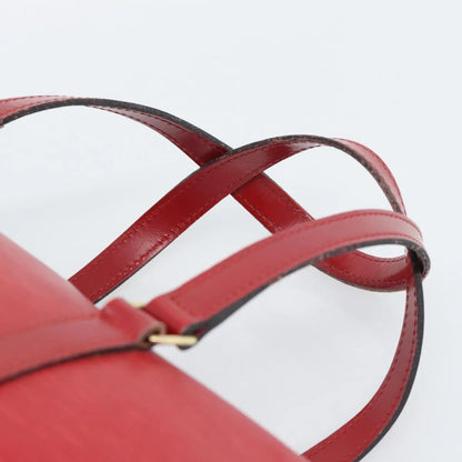 Louis Vuitton Soufflot Epi Leather, Red, Leather, Handbag