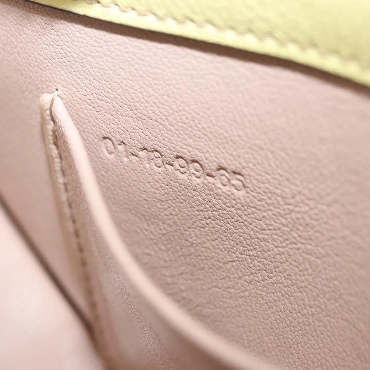 Chloe Nile Leather, Yellow, Leather, Handbag