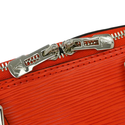 Louis Vuitton Alma Epi Leather, Red, Leather, Handbag