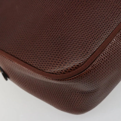 Salvatore Ferragamo Vara Bow camera Leather, Brown, Leather, Shoulder Bag