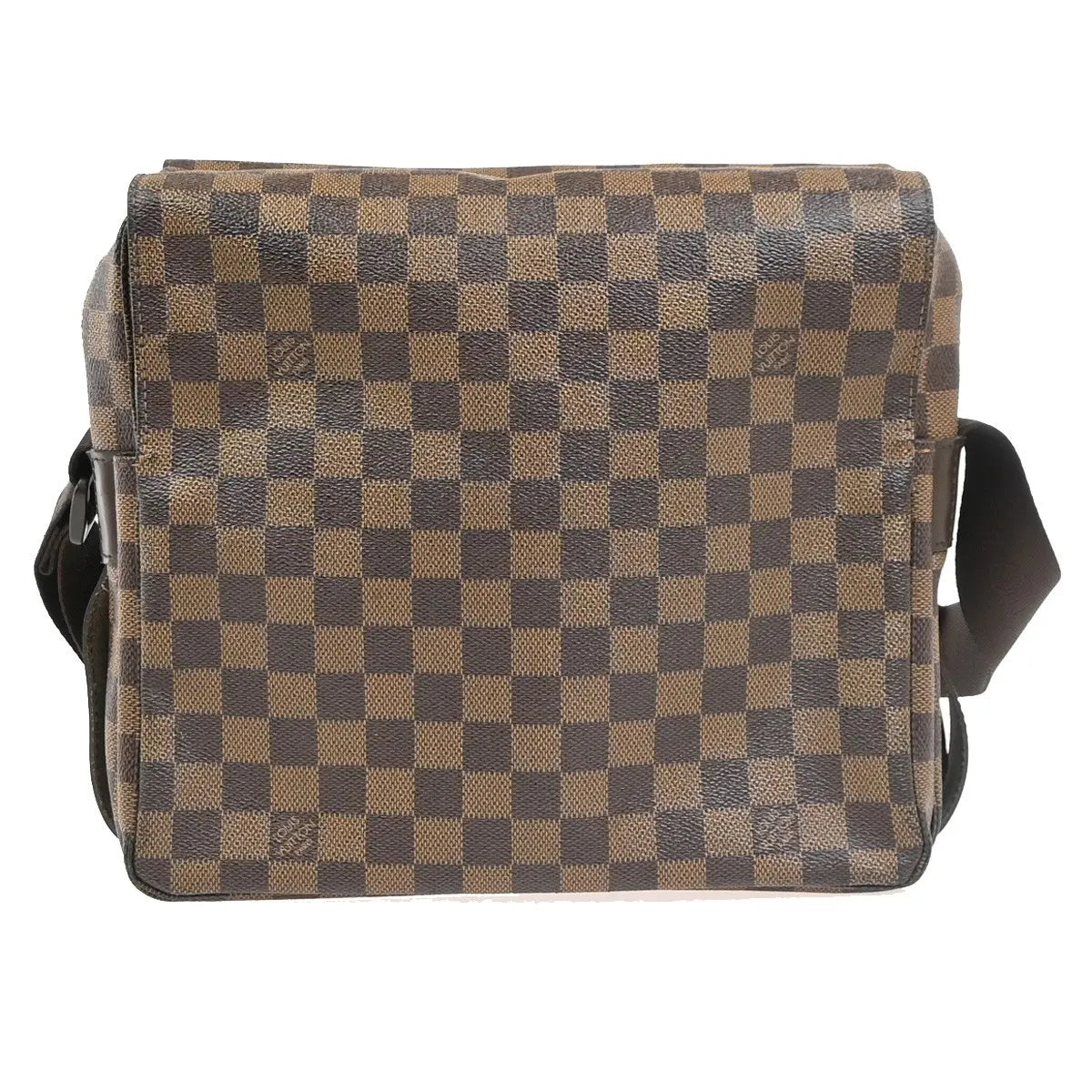 Louis Vuitton Naviglio Damier, Brown, Canvas, Shoulder Bag