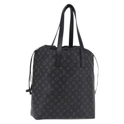 Louis Vuitton Cabas Light Drawstring Monogram Eclipse Canvas, Black, Canvas, Tote Bag