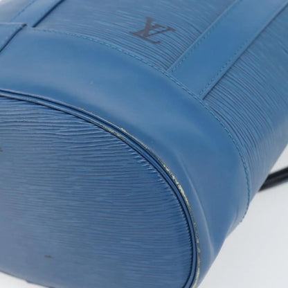 Louis Vuitton Randonnee Epi Leather, Blue, Leather, Shoulder Bag