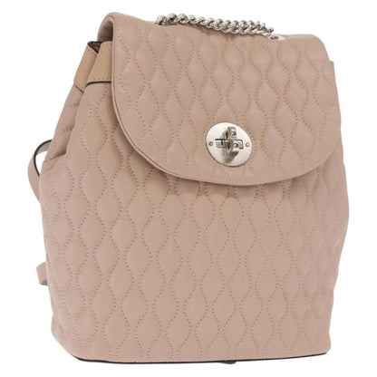 Bally Vintage Leather, Pink, Leather, Backpack