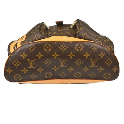 Louis Vuitton Bosphore Monogram Canvas, Brown, Canvas, Backpack