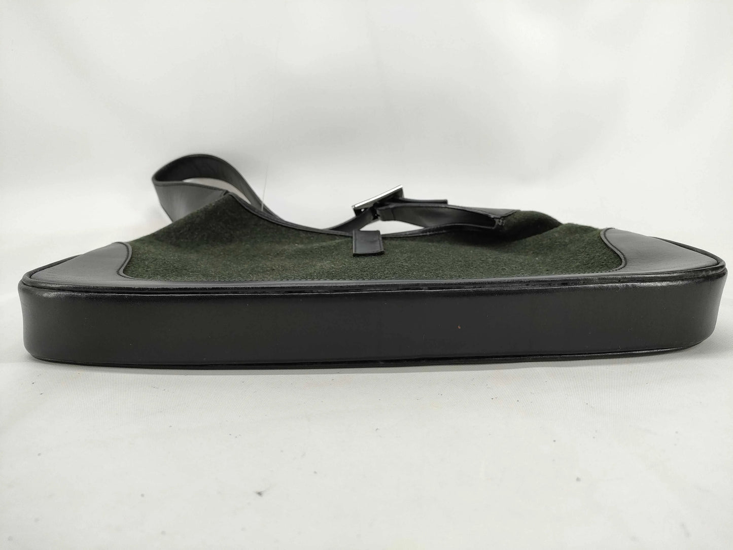 Gucci Jackie Hobo Suede and leather, Black, Leather, Shoulder Bag