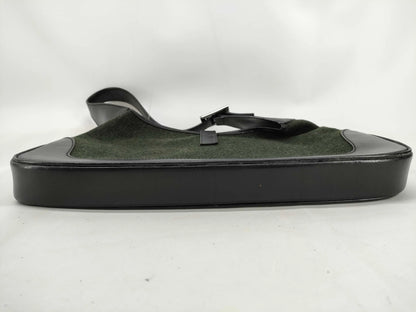 Gucci Jackie Hobo Suede and leather, Black, Leather, Shoulder Bag