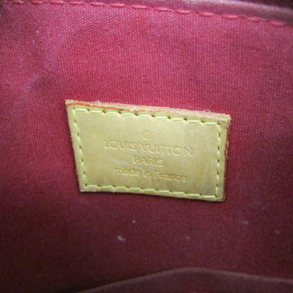 Louis Vuitton Alma Monogram Vernis, Red, Patent Leather, Handbag