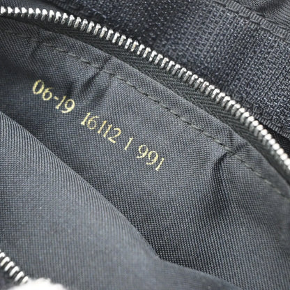 Fendi Logo Zucca Zucca, Black, Canvas, Shoulder Bag