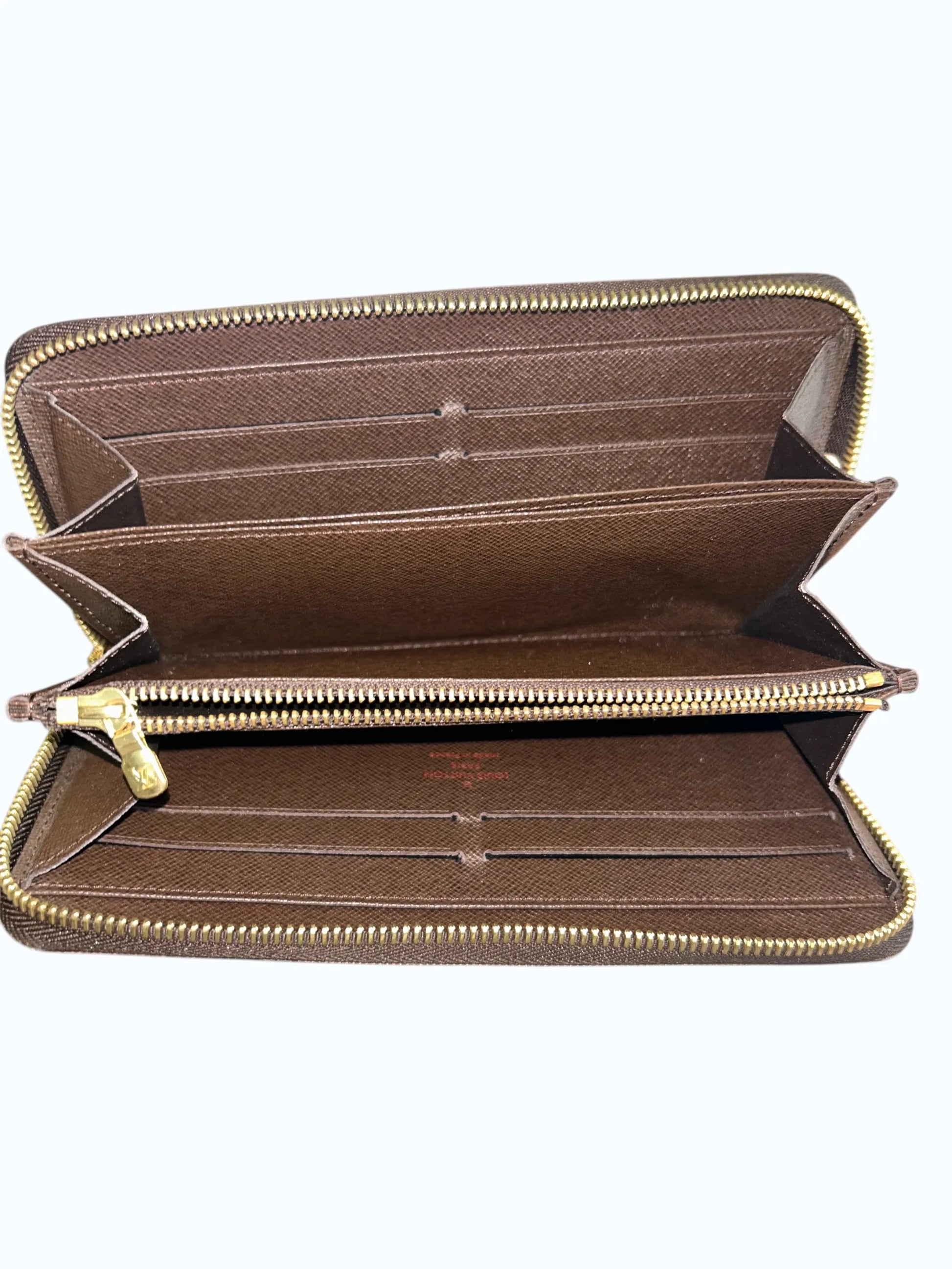 Louis Vuitton Zippy Wallet NM Damier, Brown, Canvas, Wallet