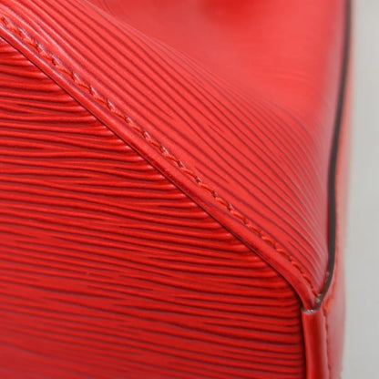 Louis Vuitton Vintage Sac d'Epaule Handbag Epi, Red, Leather, Shoulder Bag