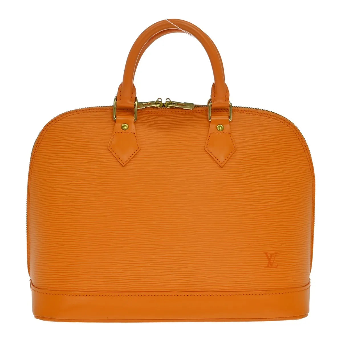 Louis Vuitton Alma Epi Leather, Orange, Leather, Handbag