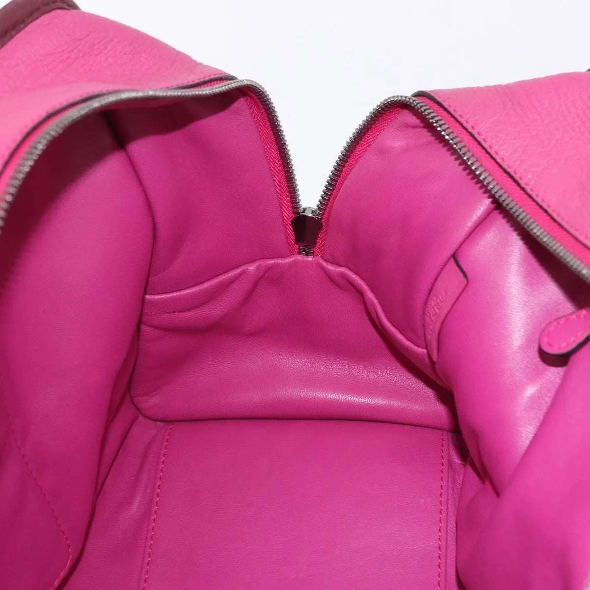 Loewe Amazona Leather, Pink, Leather, Handbag