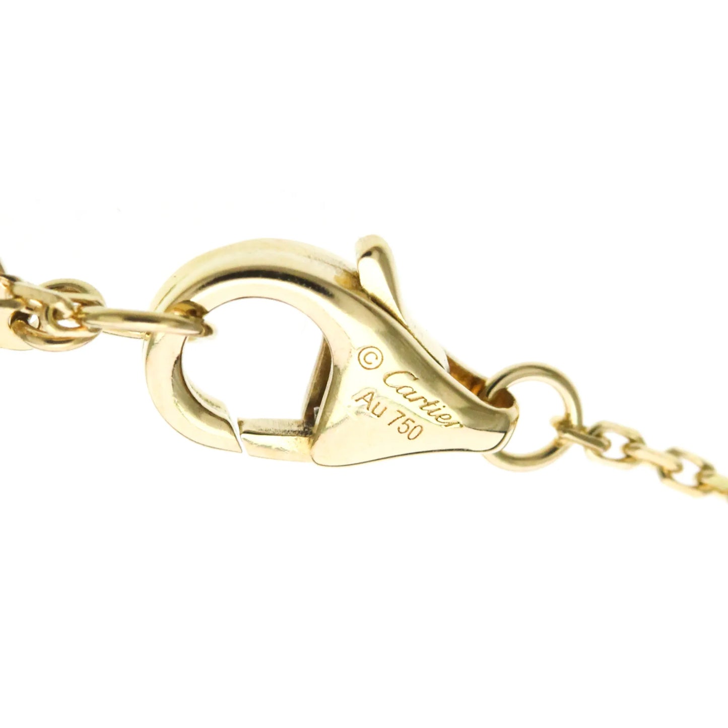 Cartier Cartier D'Amour Pendant 18K Yellow Gold and Diamond, Gold, Yellow Gold, Necklace