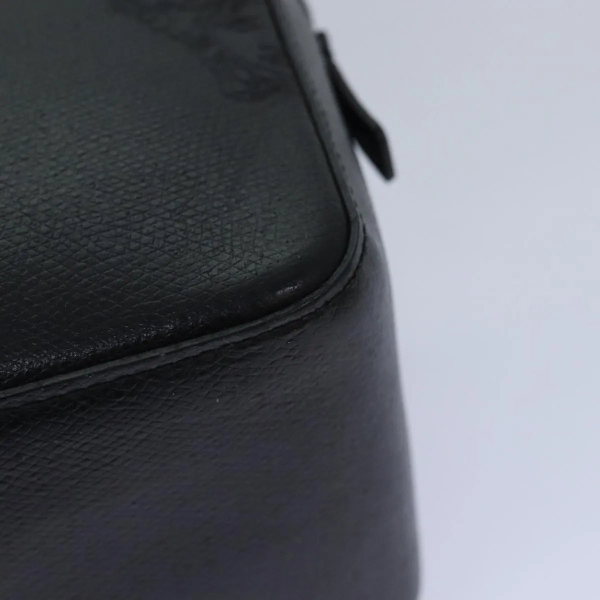 Versace Vintage Clutch Leather, Black, Leather, Clutch