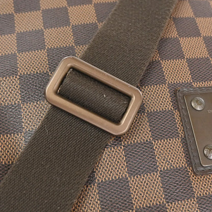 Louis Vuitton Brooklyn Damier, Brown, Canvas, Shoulder Bag