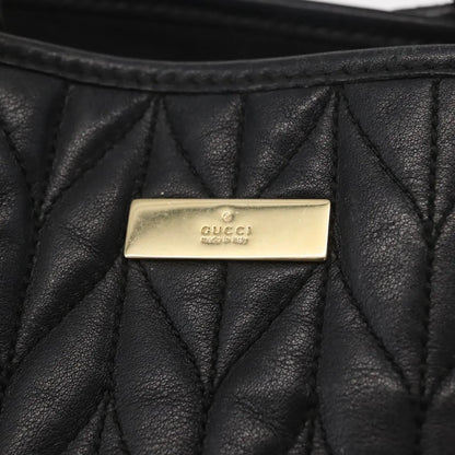 Gucci Vintage tote Leather, Black, Leather, Tote Bag
