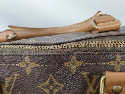 Louis Vuitton Keepall Bandouliere Monogram Canvas, Brown, Canvas, Travel Bag