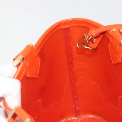 Louis Vuitton Plage Lagoon Bay Vinyl Epi Leather, Orange, Leather, Tote Bag