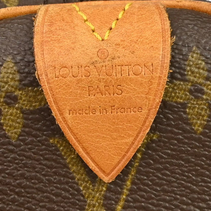 Louis Vuitton Keepall Monogram, Brown, Canvas, Travel Bag