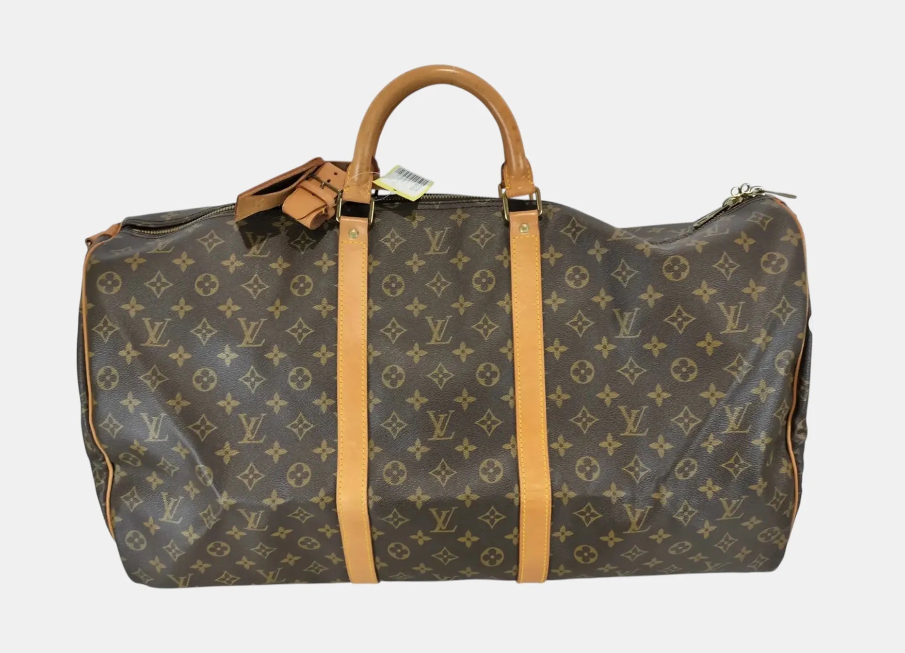 Louis Vuitton Keepall Bandouliere Monogram Canvas, Brown, Canvas, Travel Bag