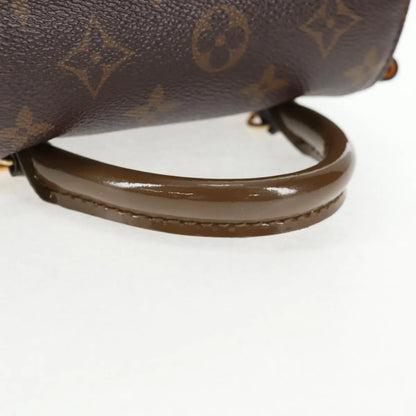 Louis Vuitton Hot Springs Vernis with Monogram Canvas, Brown, Canvas, Backpack