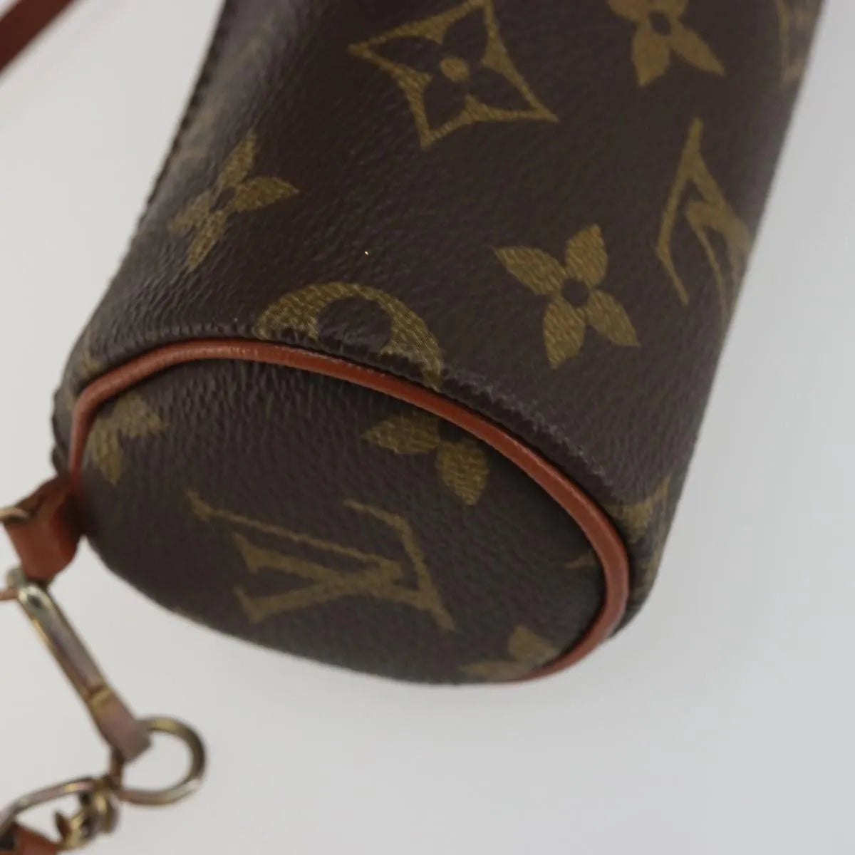 Louis Vuitton Pochette Papillon Monogram, Brown, Canvas, Clutch