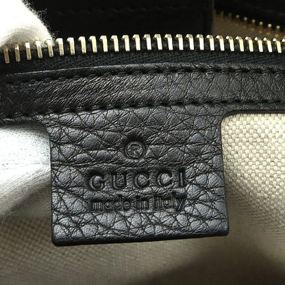 Gucci Bamboo Suede, Brown, Fur, Tote Bag