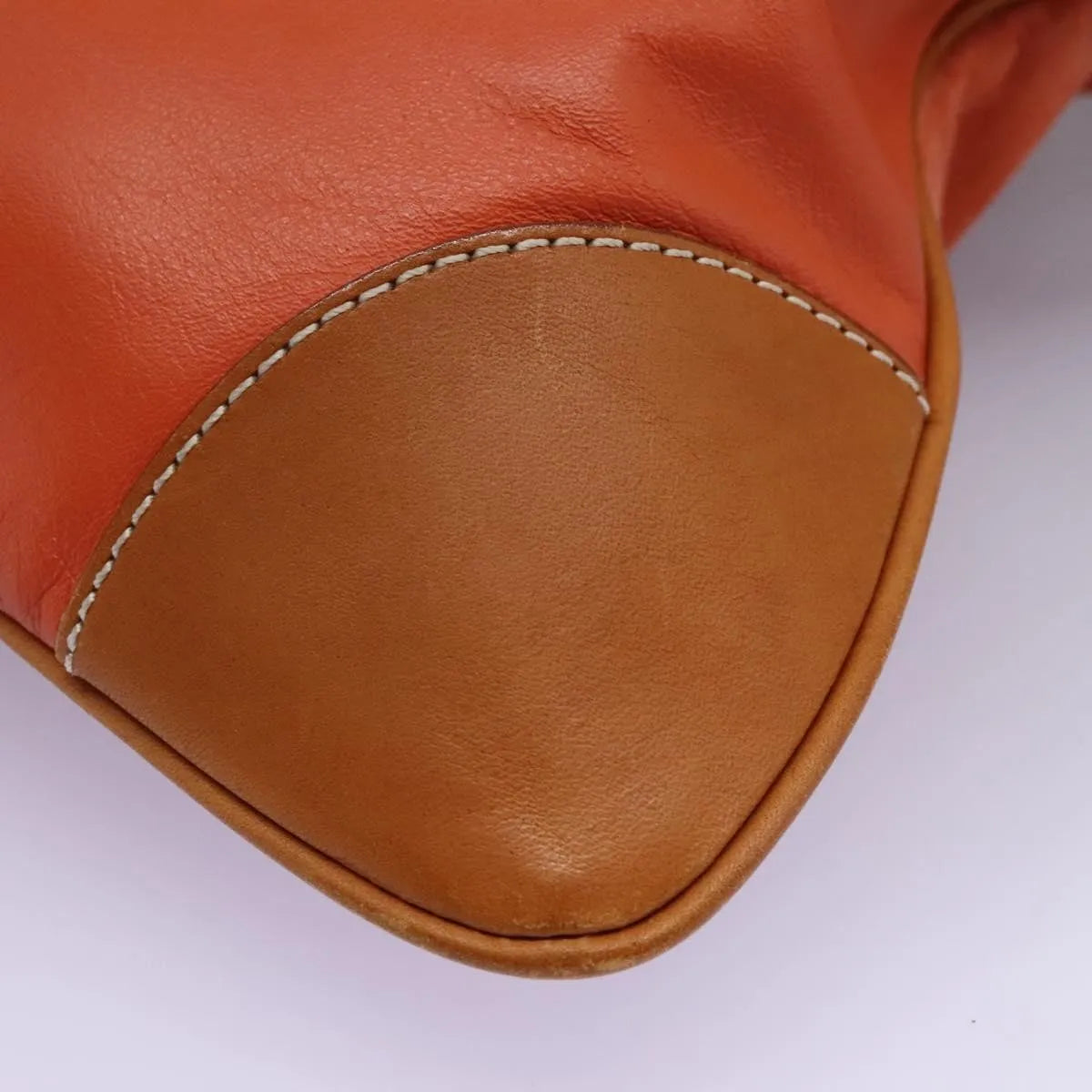 Burberry Blue Label Suede, Orange, Suede, Shoulder Bag