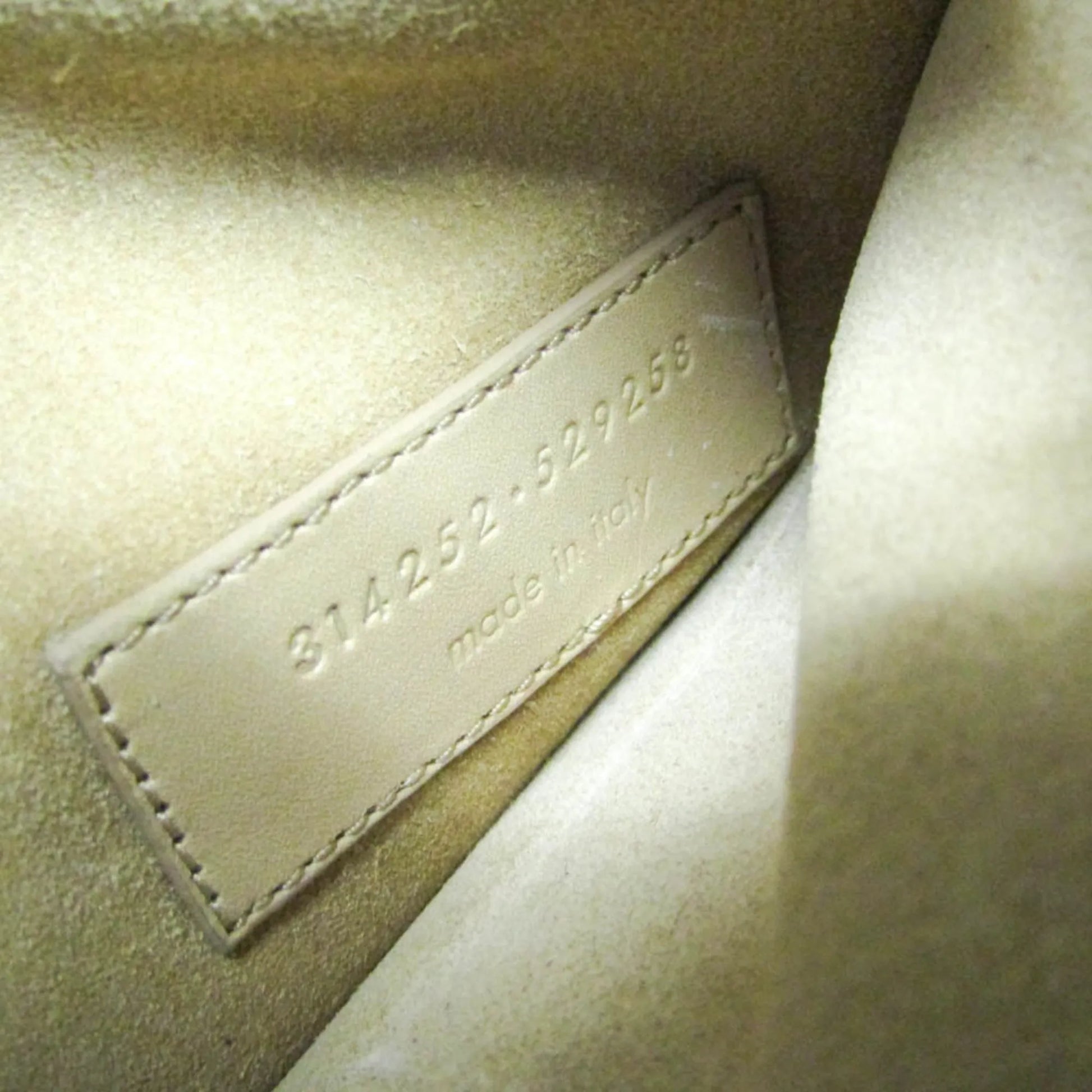 Saint Laurent Reversible East West Shopper Tote Leather, Beige, Leather, Tote Bag