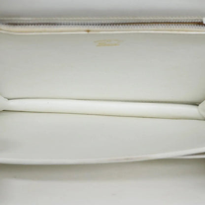 Gucci Sylvie 1969 Top Handle Leather, White, Leather, Handbag