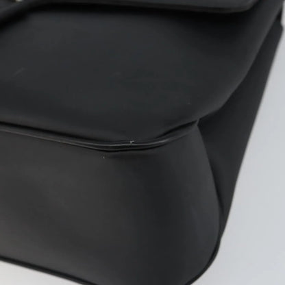 Salvatore Ferragamo Vala Leather, Black, Patent Leather, Shoulder Bag